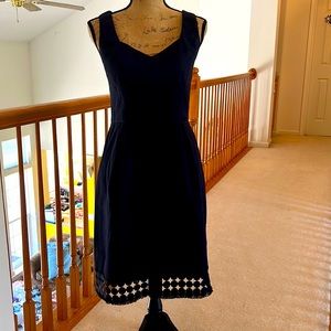 Navy blue dress